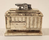 Rare Vintage San Francisco Municipal Railway Powell & Mason Sts Cable Car Street Car Trolley Shaped Table Top Lighter