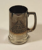 1986 LFL and Disney Star Wars Star Tours Mirrored Smoked Glass Beer Mug Cup