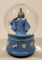 Rare Enesco Disney Cinderella Musical Box Resin Snow Globe Plays Let Me Call You Sweetheart