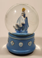 Rare Enesco Disney Cinderella Musical Box Resin Snow Globe Plays Let Me Call You Sweetheart