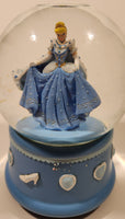 Rare Enesco Disney Cinderella Musical Box Resin Snow Globe Plays Let Me Call You Sweetheart