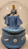 Rare Enesco Disney Cinderella Musical Box Resin Snow Globe Plays Let Me Call You Sweetheart