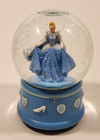 Rare Enesco Disney Cinderella Musical Box Resin Snow Globe Plays Let Me Call You Sweetheart