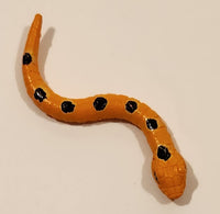 Zuru Robo Alive Snake Orange 2" Tiny Miniature Plastic Toy