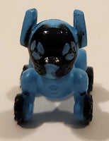 Zuru WowWee Chippies Blue Robotic Dog 7/8" Tiny Miniature Plastic Toy