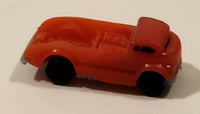 Hot Wheels World's Smallest Mig Rig Truck Red 13/16" Tiny Miniature Plastic Toy