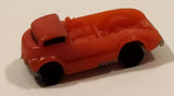 Hot Wheels World's Smallest Mig Rig Truck Red 13/16" Tiny Miniature Plastic Toy