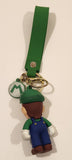 Nintendo Super Mario Luigi 3" Rubber Key Chain Ring Clip