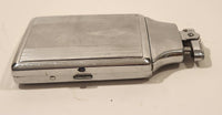 Antique Ronson Mastercase Chrome Art Deco Design Cigarette Case and Gas Lighter Combo