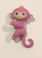 Zuru Fingerlings Monkey Pink 1" Tiny Miniature Plastic Toy