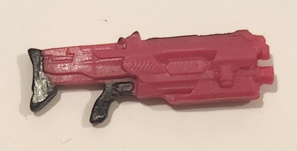 Nurf Gun Pink 1 3/16" Tiny Miniature Plastic Toy