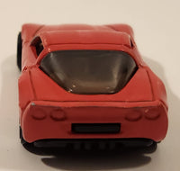 2004 Hot Wheels First Editions Corvette C6 Enamel Bright Red Die Cast Toy Car Vehicle