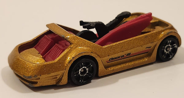 2019 Hot Wheels Rod Squad Deora III Gold Die Cast Toy Car Vehicle