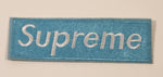 Supreme 1 1/2" x 4 1/2" Fabric Patch Badge