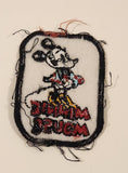 Minnie Mouse 1 3/4" x 2 1/4" Fabric Patch Badge