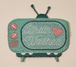 Brain Washed 2 1/2" x 2 3/4" Fabric Patch Badge