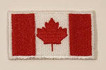 Canada Flag 1 1/4" x 2 1/4" Velcro Fabric Patch Badge