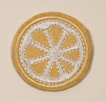 Slice of Lemon 1 5/8" Fabric Patch Badge