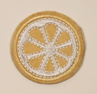 Slice of Lemon 1 5/8" Fabric Patch Badge