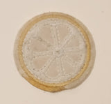 Slice of Lemon 1 5/8" Fabric Patch Badge