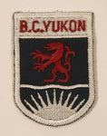 B.C. Yukon Scouts Canada 1 3/8" x 2 1/8" Fabric Patch Badge