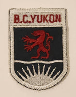 B.C. Yukon Scouts Canada 1 3/8" x 2 1/8" Fabric Patch Badge