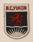 B.C. Yukon Scouts Canada 1 3/8" x 2 1/8" Fabric Patch Badge