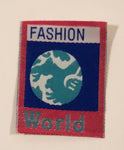 Fashion World 1 1/2" x 2" Fabric Patch Badge