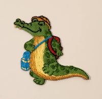 Disney Crocodile Crock 2" x 2" Fabric Patch Badge