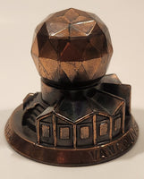 Rare Vancouver Canada Expo Centre Building Copper Metal Sculpture Paperweight