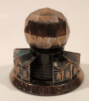 Rare Vancouver Canada Expo Centre Building Copper Metal Sculpture Paperweight