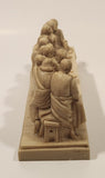 A. Giannetti The Last Supper 8 1/4" Long  Heavy Alabaster Like Resin Sculpture Ornament