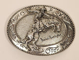 Frederic Remington Art Museum "The Broncho Buster" Metal Belt Buckle