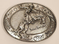 Frederic Remington Art Museum "The Broncho Buster" Metal Belt Buckle