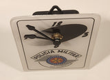 Rare Sao Paulo Brazil Policia Militaria Plastic Desk Clock