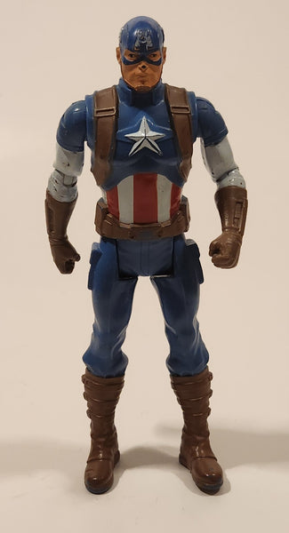 2016 Hasbro Marvel Legends Captain America 5 3/4" Tall Toy Action Figure C-1602GF C0652