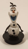 2013 Snapco Disney Frozen Olaf Snowman Character 3" Tall Cineplex Movie Theatre Drink Topper Toy Figure