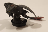 2014 Snapco DreamWorks How To Train Your Dragon 2 Toothless Night Fury 2 1/2" Tall Cineplex Movie Theatre Drink Topper Toy Figure