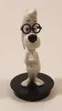 Snapco Ward Mr. Peabody & Sherman Mr. Peabody Character 3 1/4" Tall Cineplex Movie Theatre Drink Topper Toy Figure