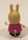 2003 Jazwares Apollo Ent Peppa Pig Rebecca Rabbit 2 5/8" Tall Plastic Toy Figure