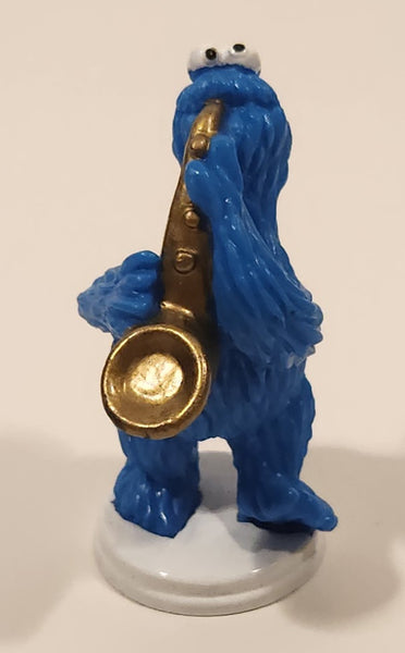 Henson Wilton Sesame Street Cookie Monster with Saxophone Toy Figure