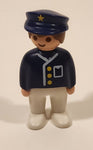 1990 Geobra Playmobil Police Officer 2 3/4" Tall Toy Figure