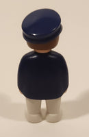 1990 Geobra Playmobil Police Officer 2 3/4" Tall Toy Figure