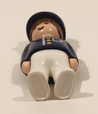 1990 Geobra Playmobil Police Officer 2 3/4" Tall Toy Figure