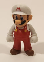 Jakks Nintendo Super Mario Fire Mario 2 1/2" Tall Toy Figure