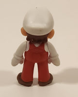 Jakks Nintendo Super Mario Fire Mario 2 1/2" Tall Toy Figure