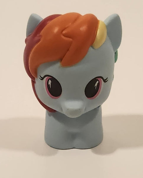 Hasbro Playskool My Little Pony Rainbow Dash 2 1/2" Tall Toy Figure #B2599 C-015G