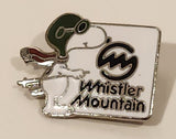 Whistler Mountain Snoopy Enamel Lapel Pin