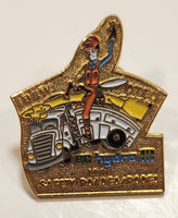 1991 BC Hydro Roadeo Rodeo IBEW OTEU Enamel Metal Lapel Pin