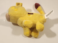 2014 Jazwares Mojang Minecraft Ocelot Cat Yellow 6" Toy Plush Character